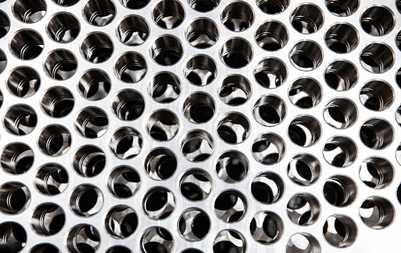 Titanium heat exchanger